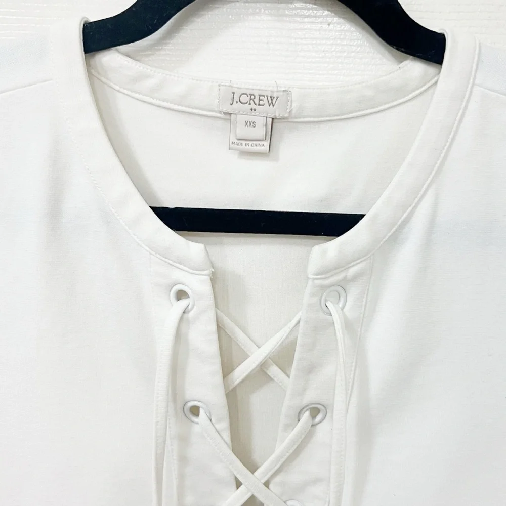 J.Crew Lace Up Top Size XXSmall